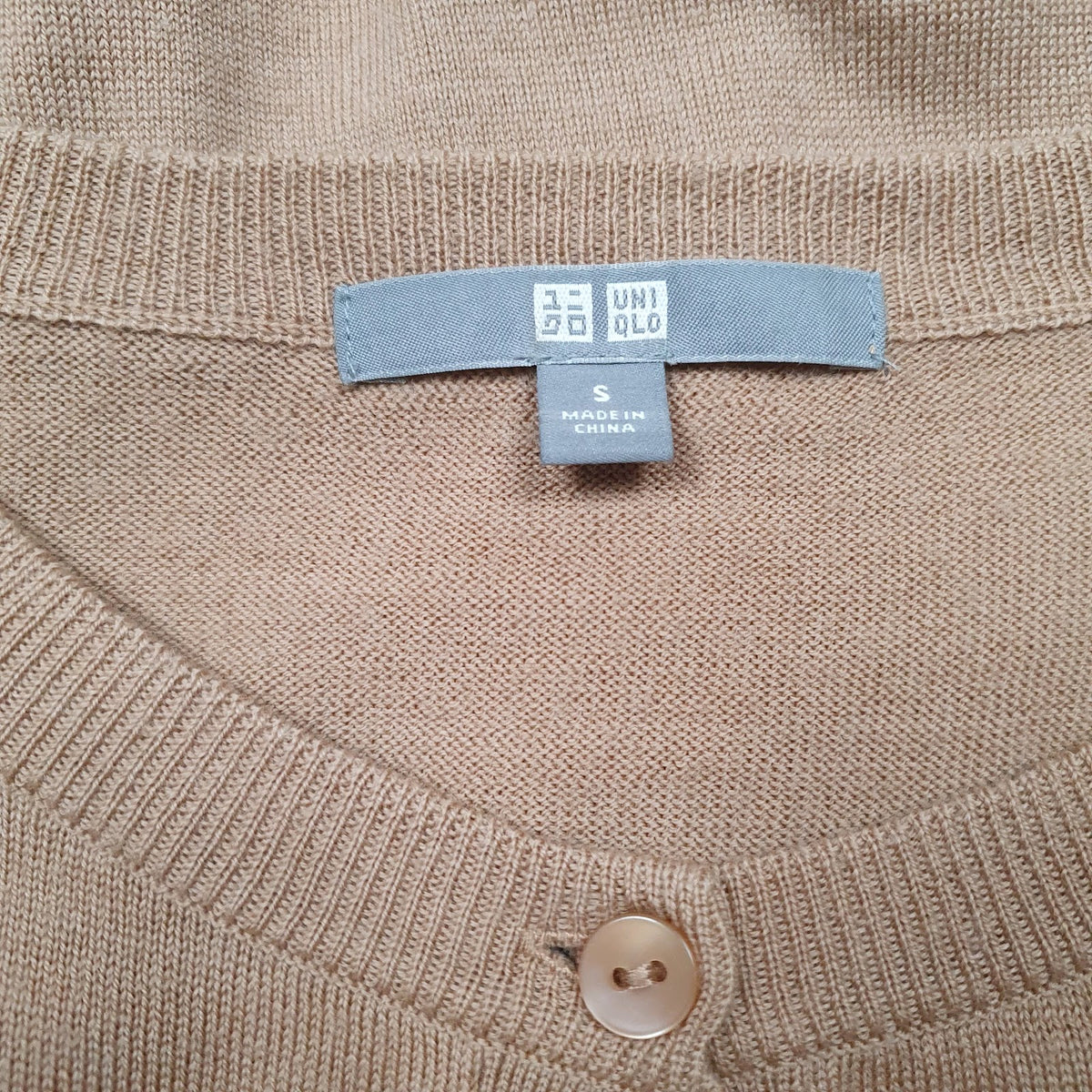 Womens Brown Uniqlo  Cardigan Jumper