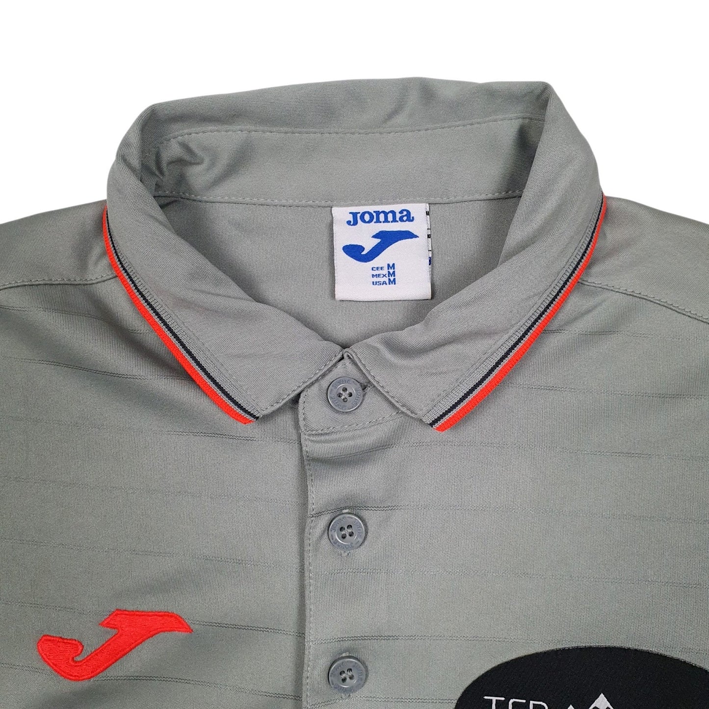 Mens Grey Joma Teranillo Trail Activewear  Polo Shirt