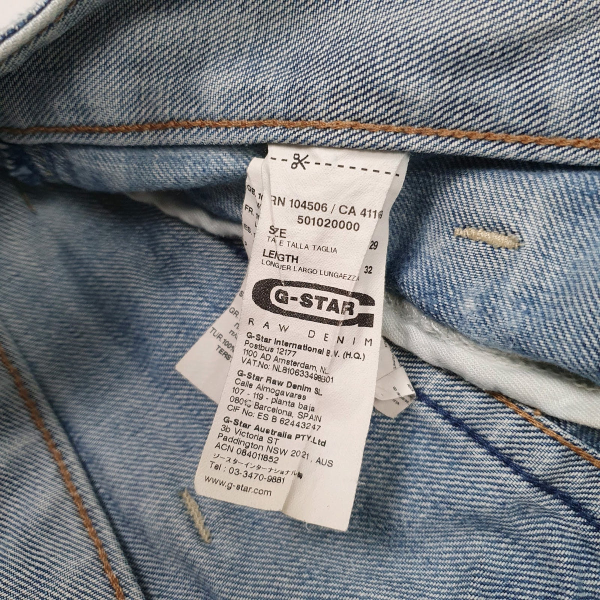 Mens Blue G Star   Jeans