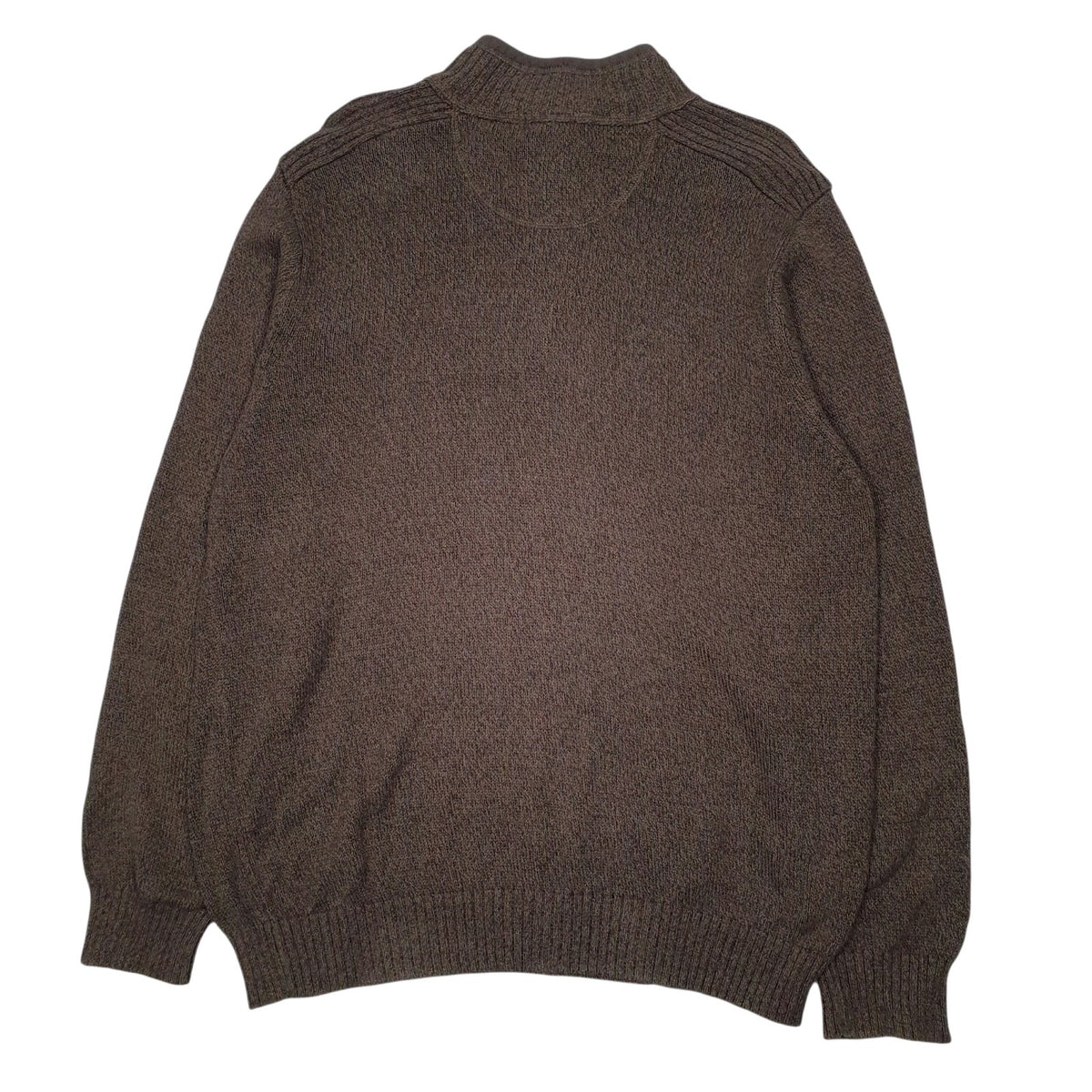 Mens Grey Dockers  Quarter Zip Jumper