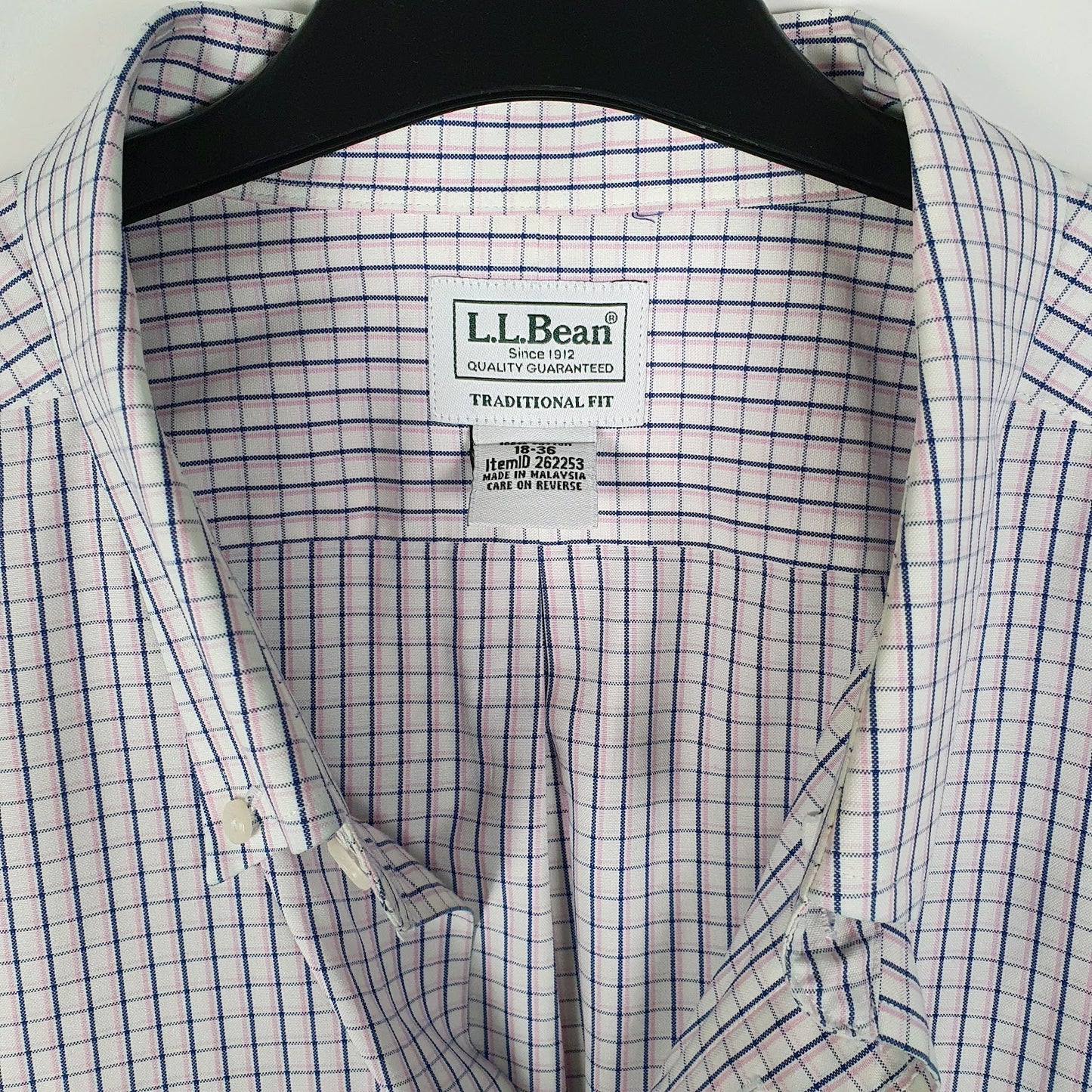 Mens Pink L.L.Bean   Shirt