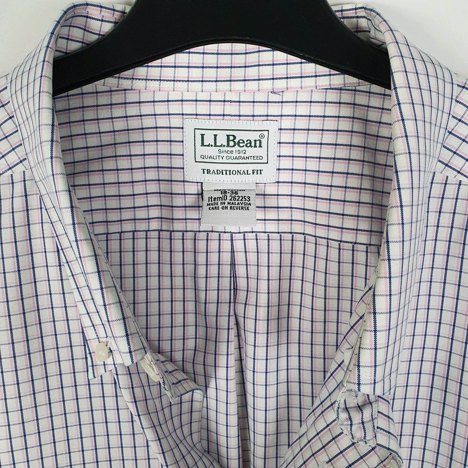 Mens Pink L.L.Bean   Shirt