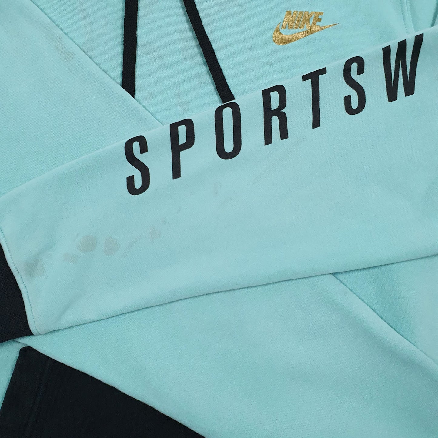 Mens Blue Nike  Hoodie Jumper