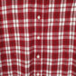 Mens Red L.L.Bean Flannel  Shirt