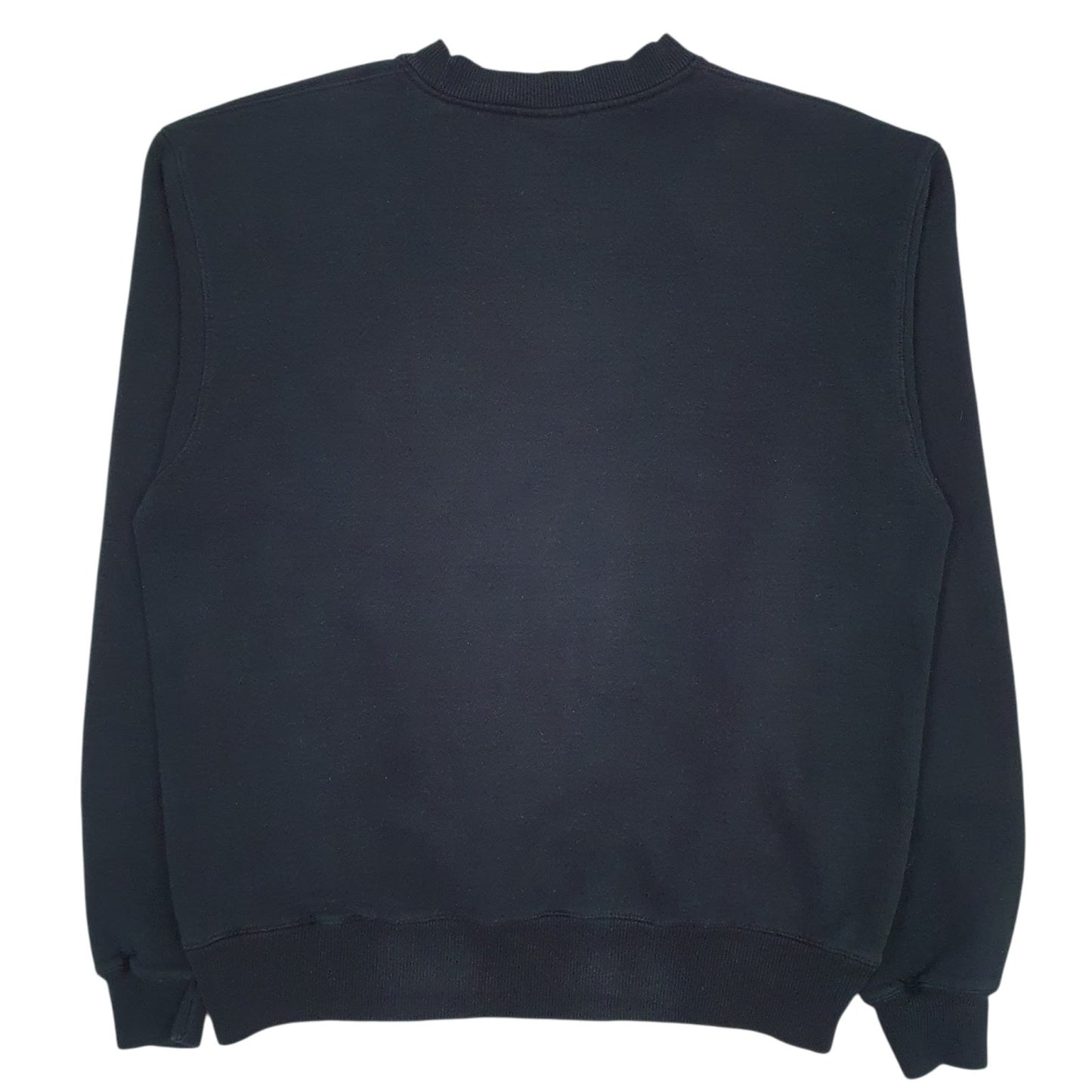 Mens Black Champion  Crewneck Jumper
