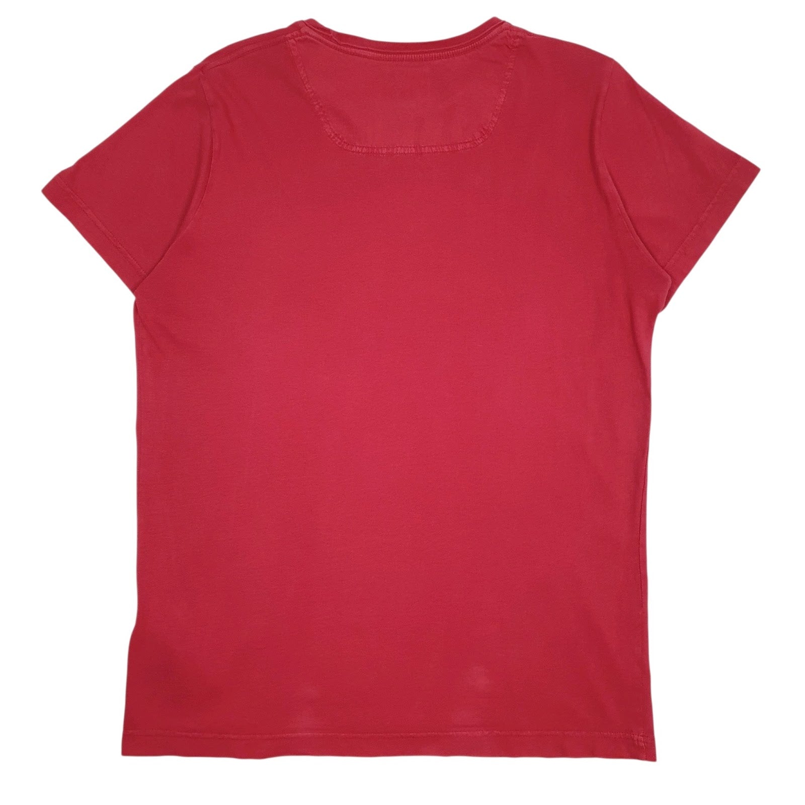Mens Red Diesel   T Shirt