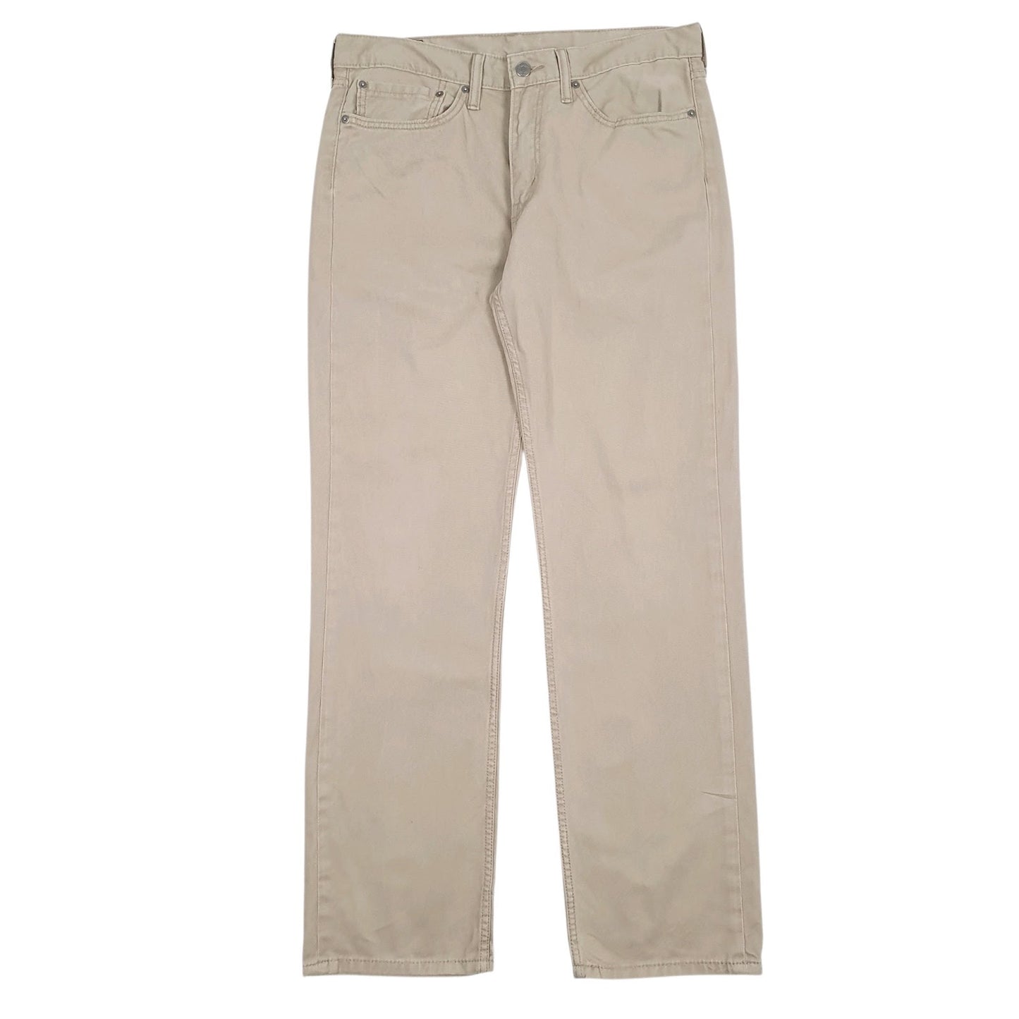 Mens Beige Levis  514 JeansW34 L32
