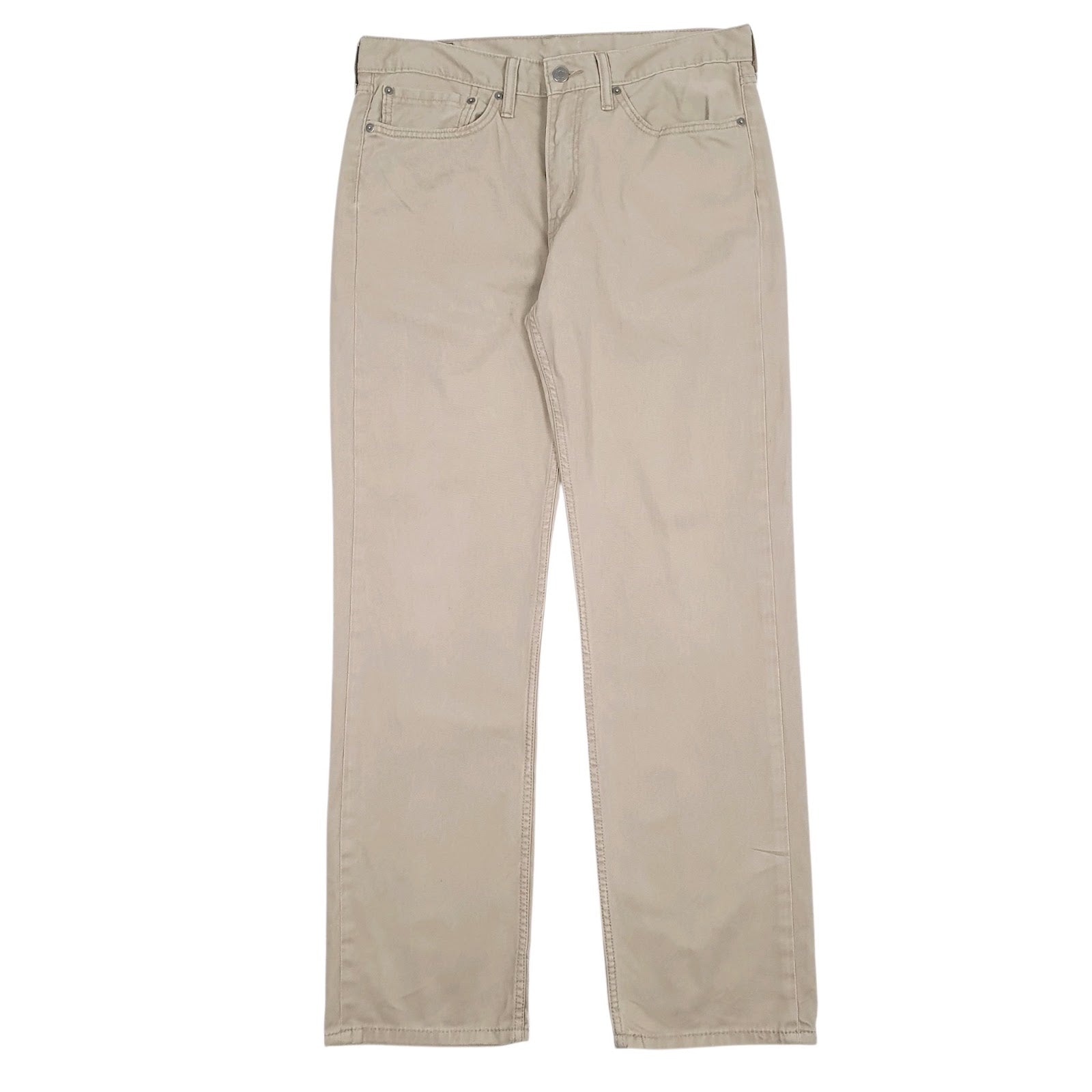 Mens Beige Levis  514 JeansW34 L32