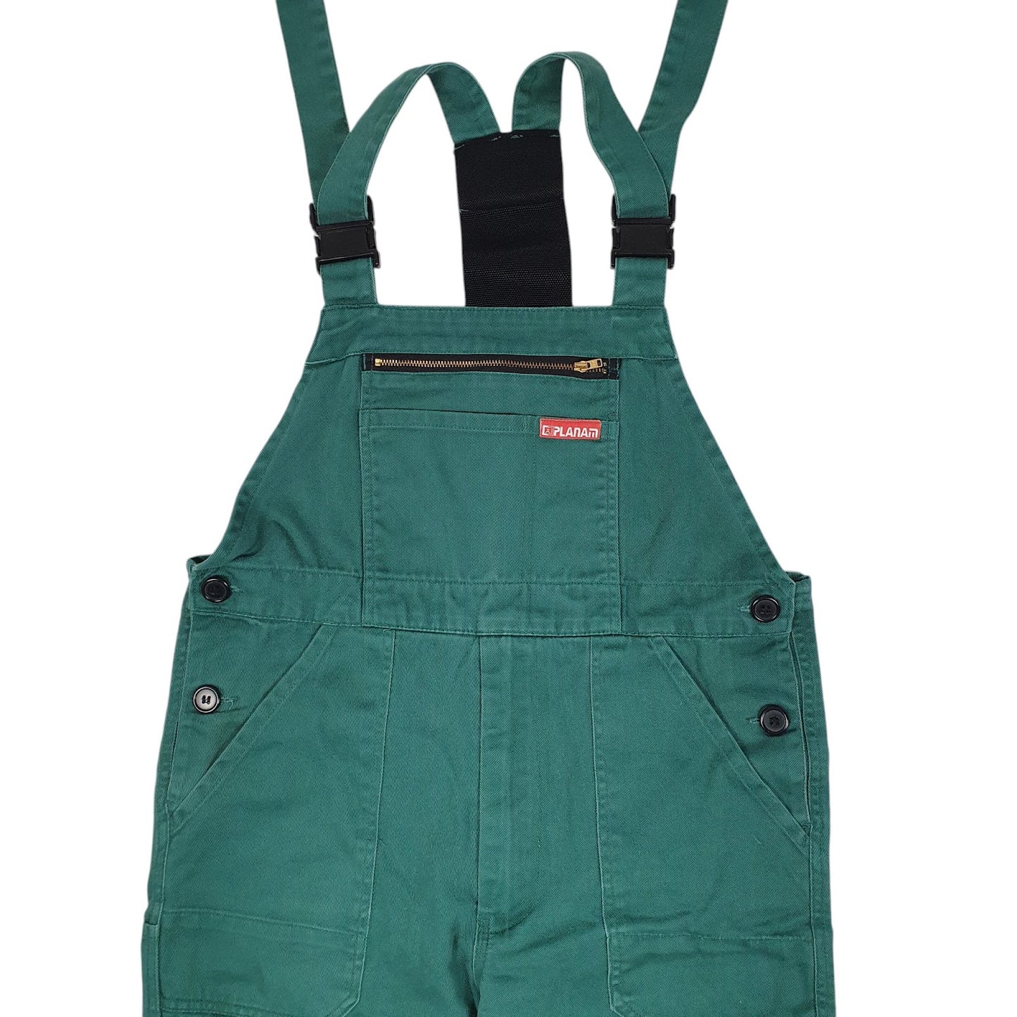 Mens Green Planam Vintage 1980s 90s Crewneck Trousers