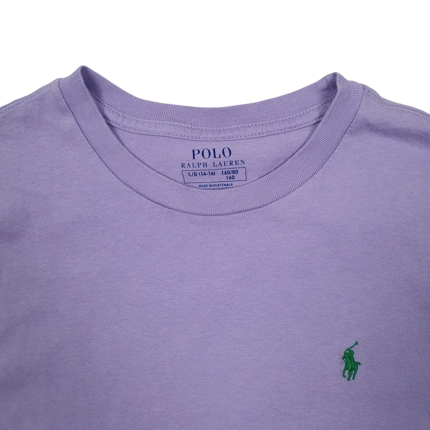 Mens Purple Polo Ralph Lauren   T Shirt