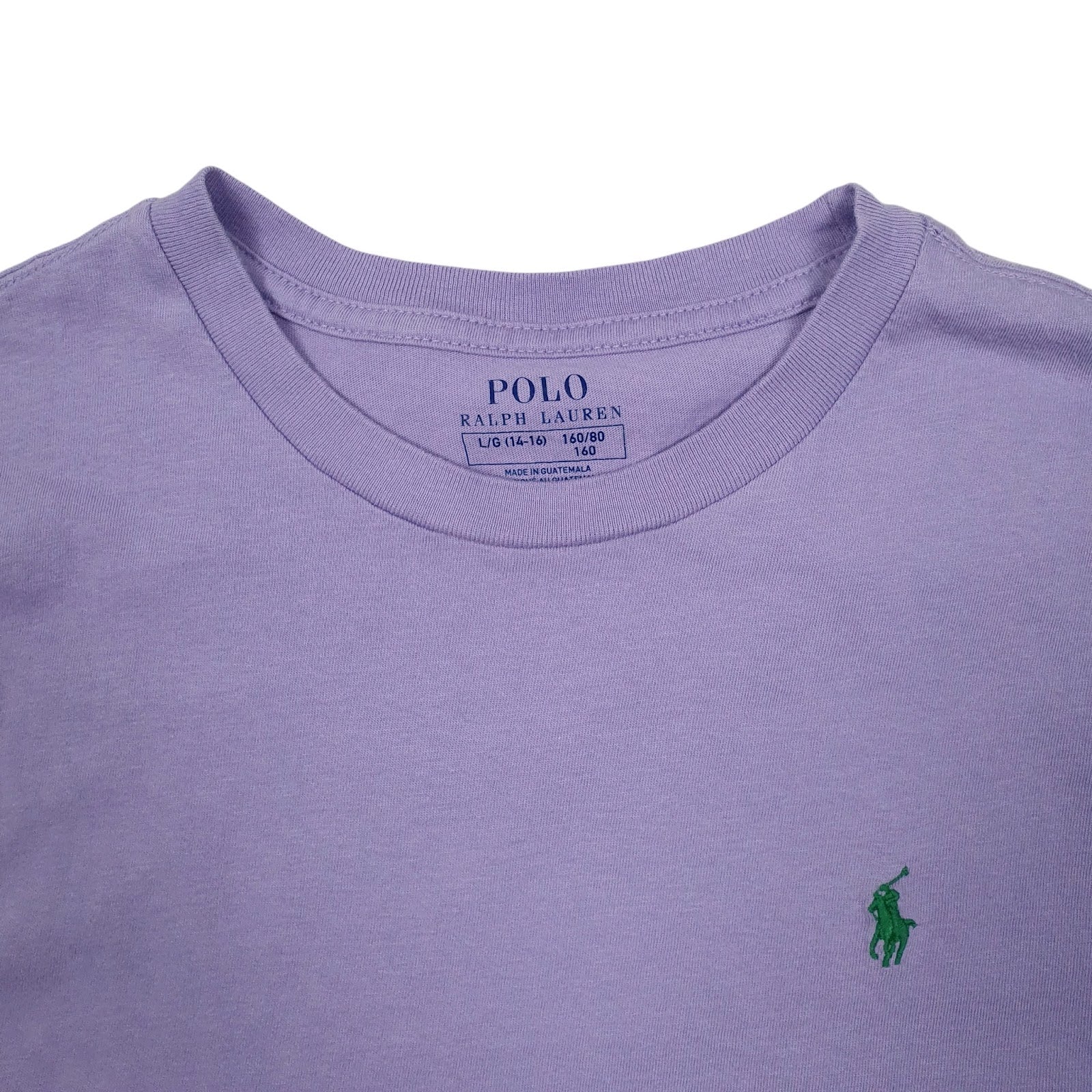 Mens Purple Polo Ralph Lauren   T Shirt