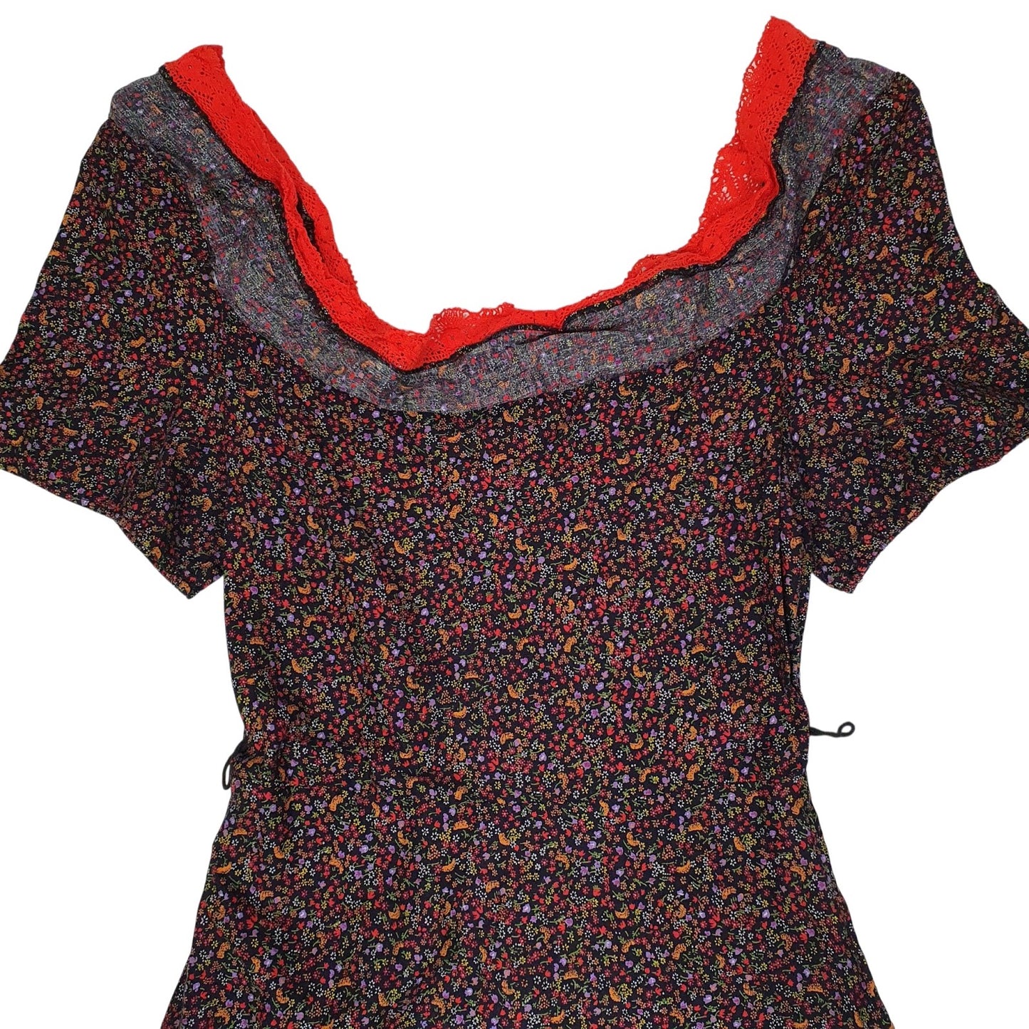 Womens Burgundy Unbranded   Dress
