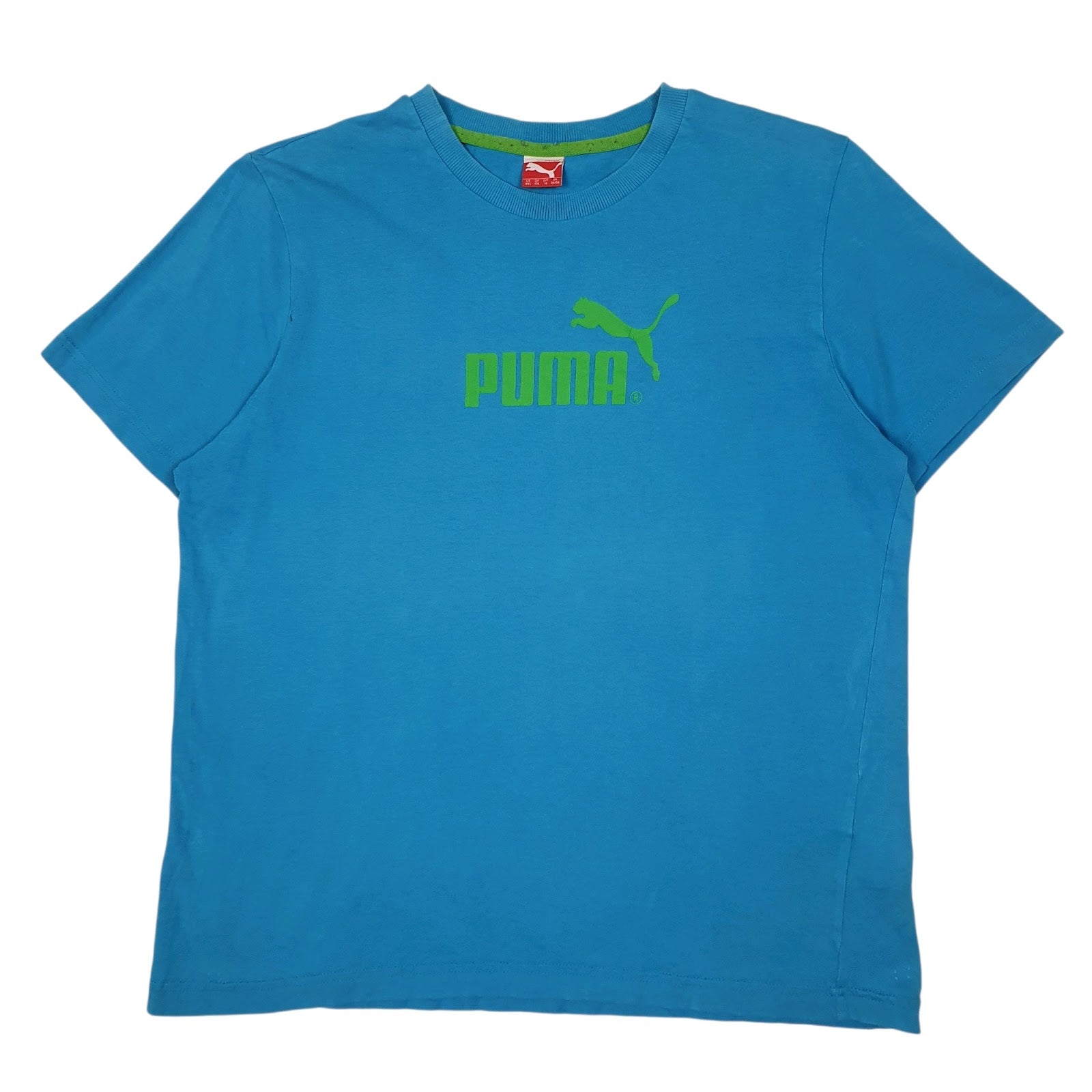 Womens Blue Puma  Short Sleeve T Shirt