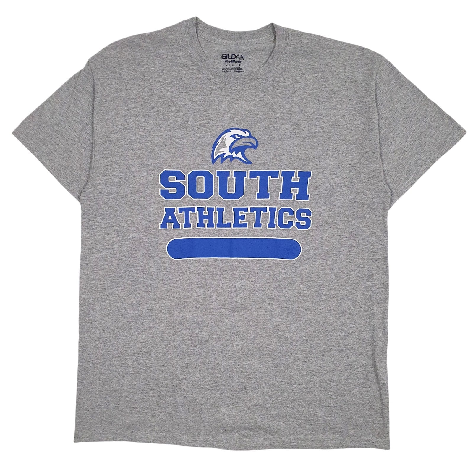 Mens Grey Gildan South Athletics Short Sleeve T Shirt