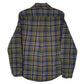 Mens Green Eddie Bauer Flannel  Shirt