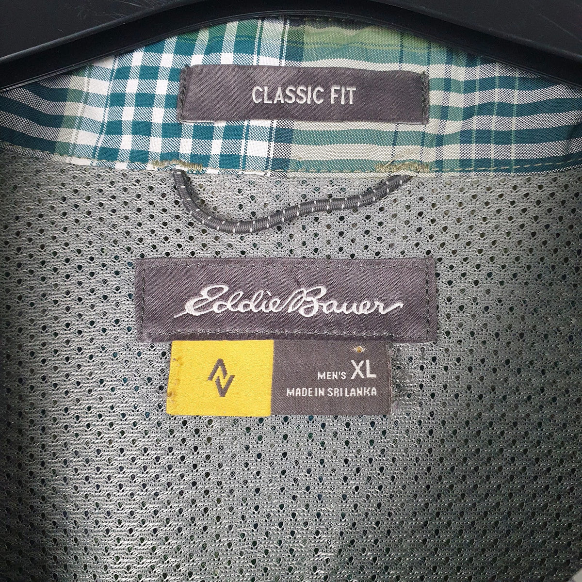 Mens Green Eddie Bauer   Shirt