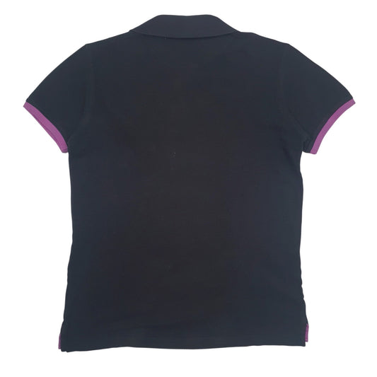 Mens Black Trussardi Jeans   Polo Shirt