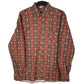 Mens Red Unbranded Vintage Long Sleeve Shirt