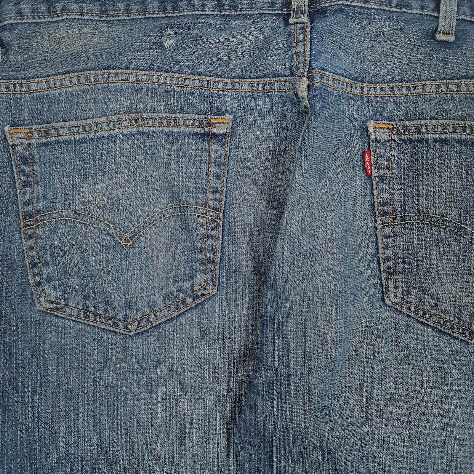 Mens Blue Levis   Jeans