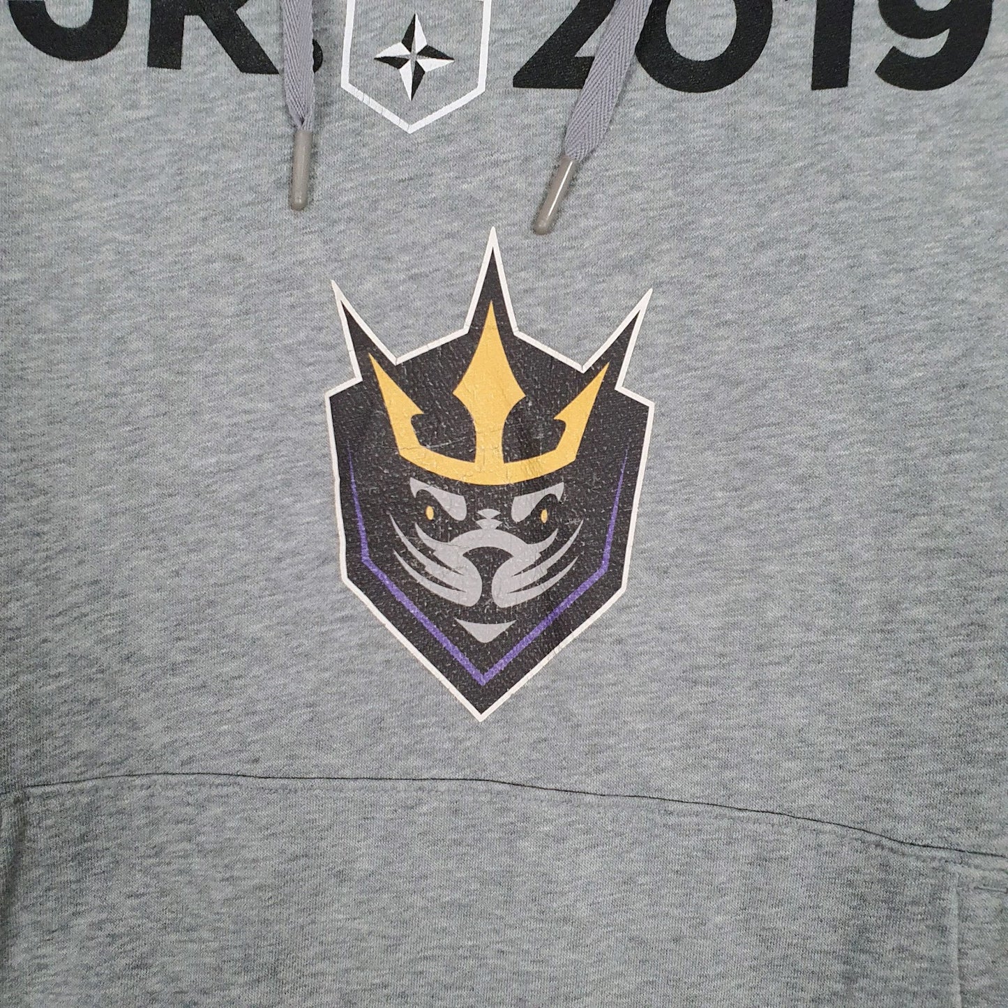 Mens Grey Under Armour Cold Gear Hoodie Jumper