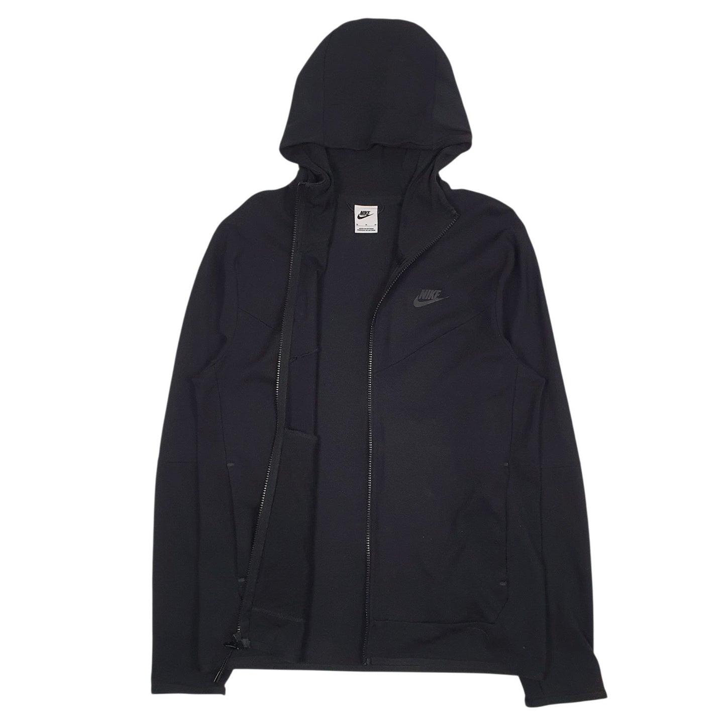 Mens Black Nike  Full Zip Jumper