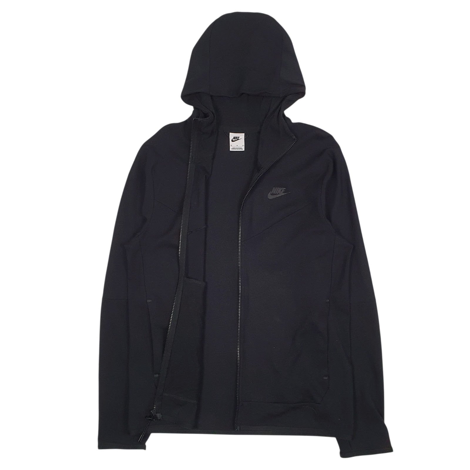 Mens Black Nike  Full Zip Jumper