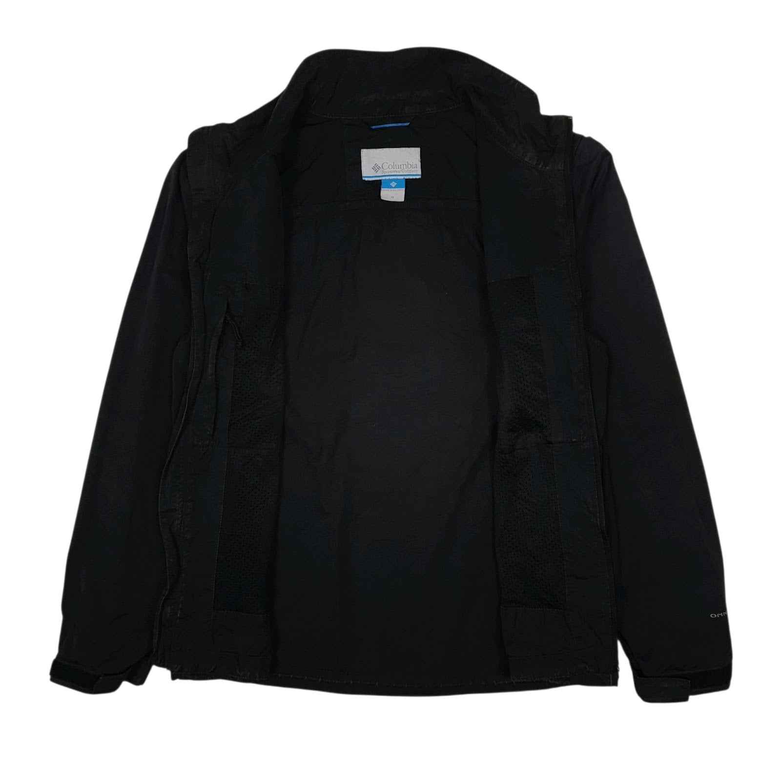 Mens Black Columbia Sportswear Company  Quarter Zip Coat
