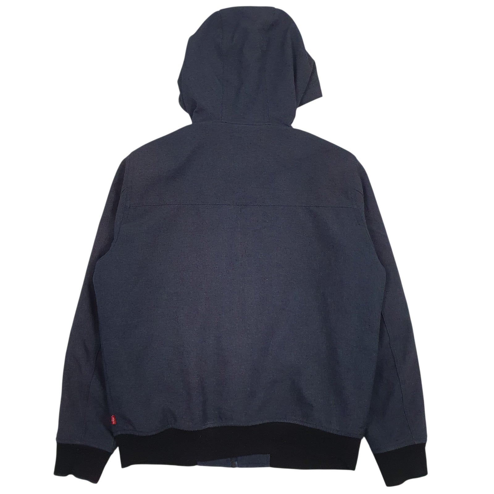 Mens Navy Levis Sherpa Lined  Coat