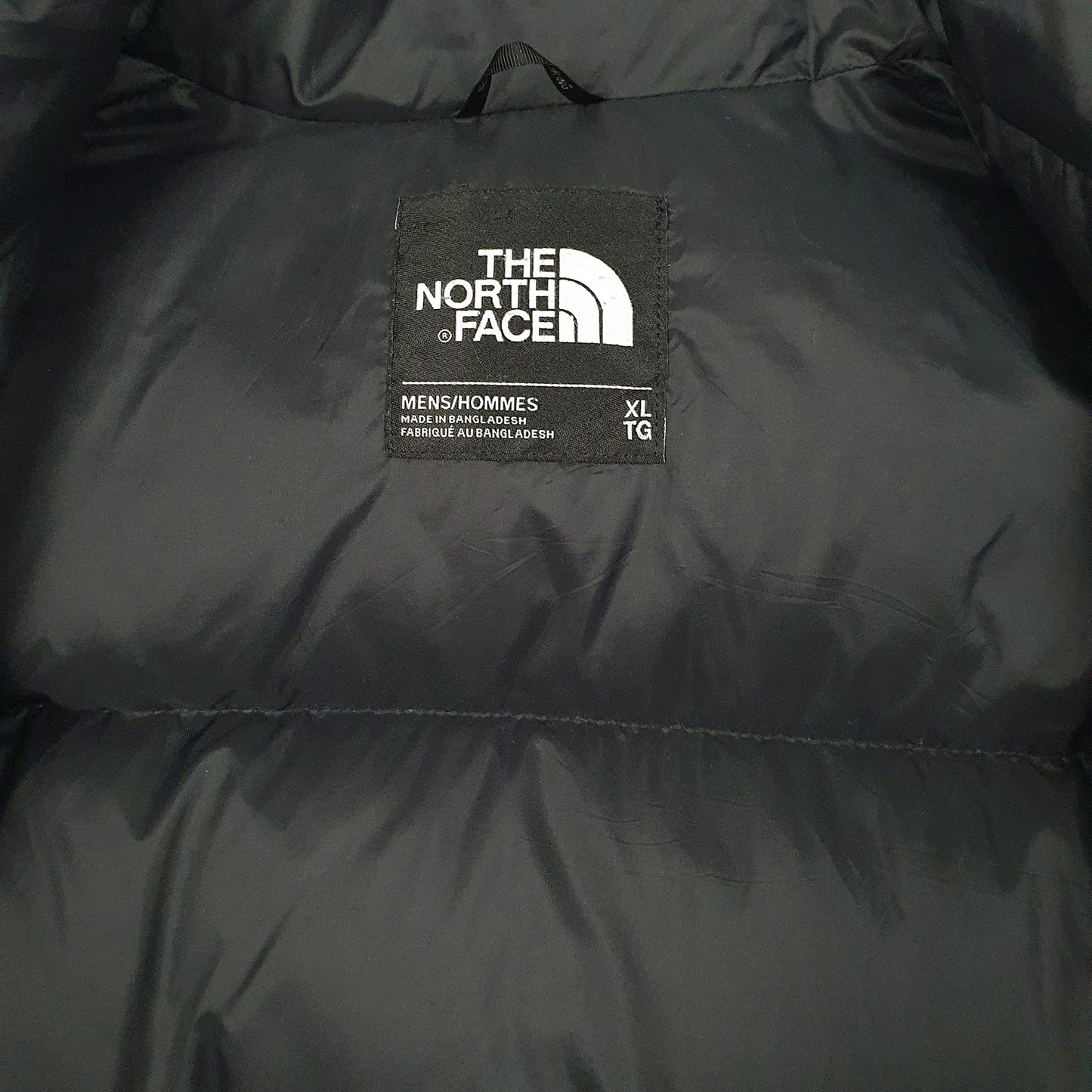 Mens Blue The North Face Nuptse  Coat