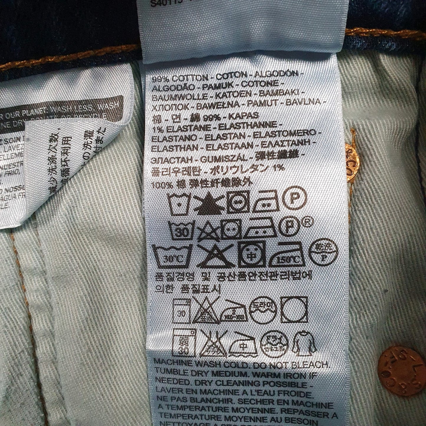 Mens Blue Levis   Jeans