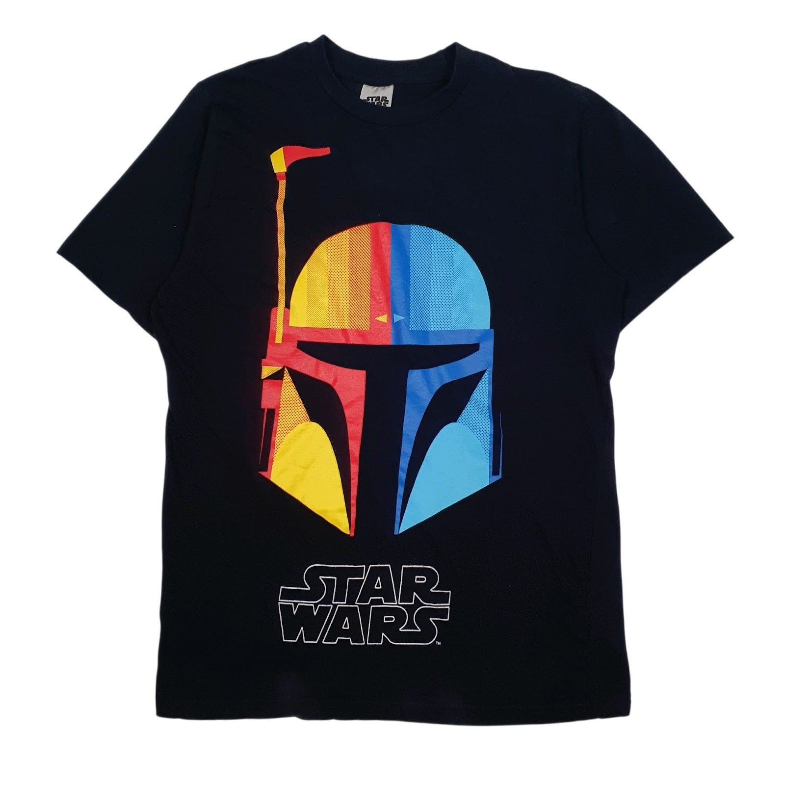 Mens Black Star Wars  Short Sleeve T Shirt
