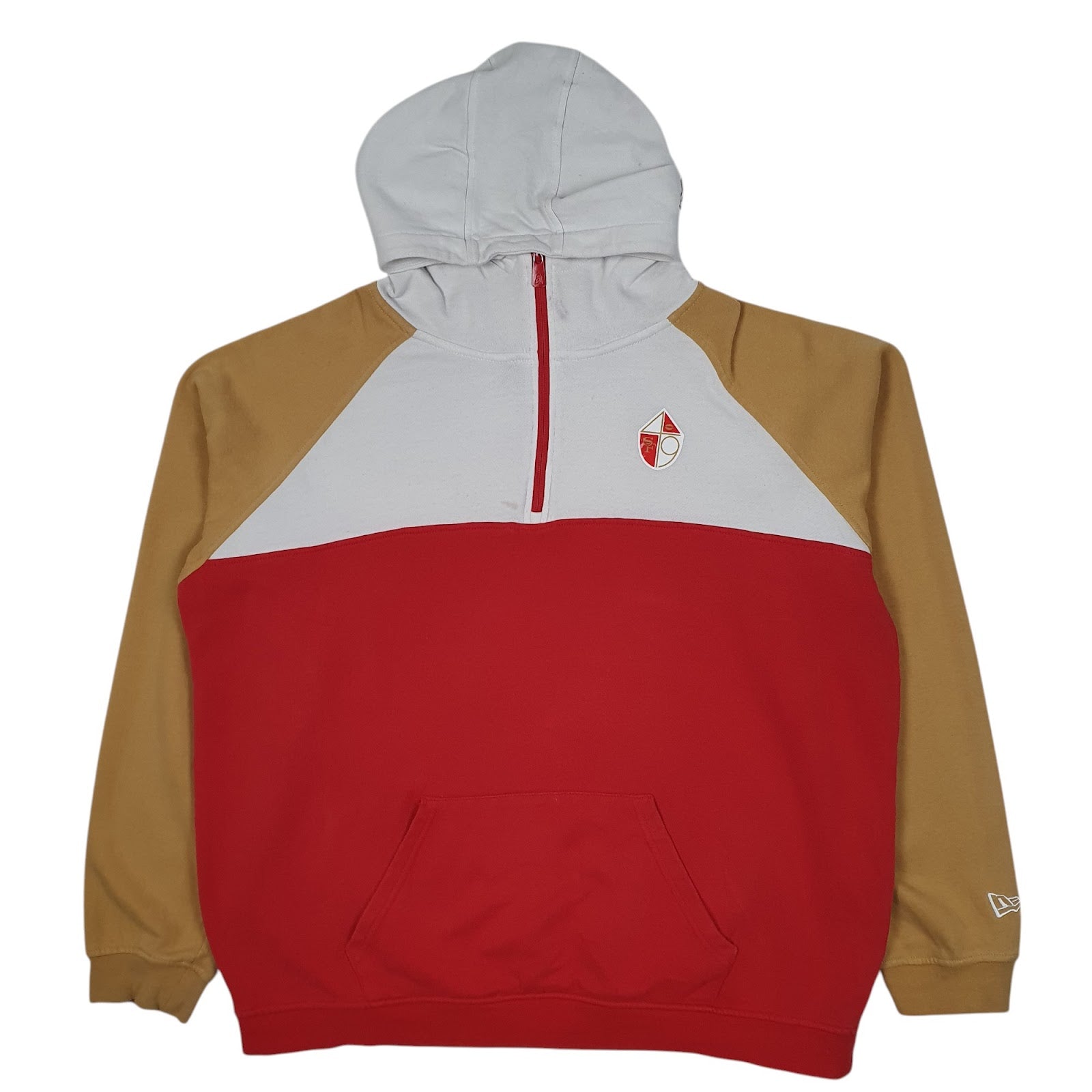 Mens Red NFL San Francisco 49ers Hoodie Jumper