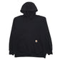 Mens Black Carhartt  Hoodie Jumper