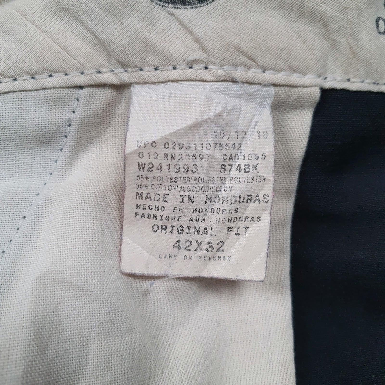 Mens Black Dickies Workwear  Trousers