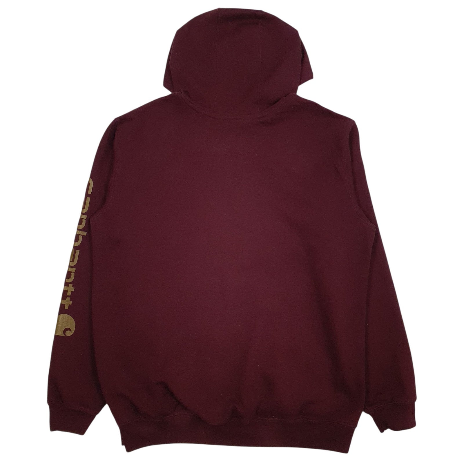Mens Burgundy Carhartt  Hoodie Jumper