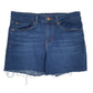 Womens Blue Levis Signature Bermuda Denim Shorts