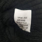 Womens Black Unbranded Cable Knit Turtle Neck Jumper