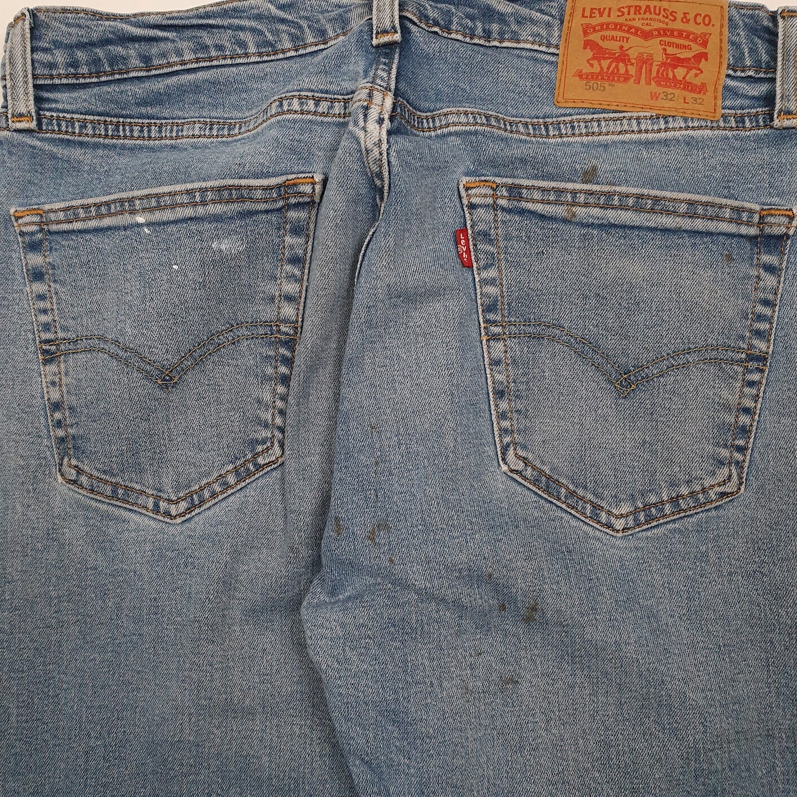 Mens Blue Levis   Jeans
