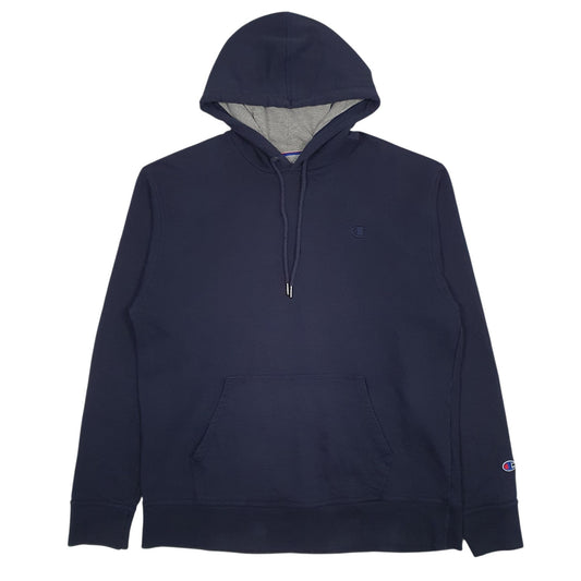 Mens Navy Champion  Hoodie Jumper