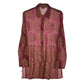 Womens Red IKI Sheer  Shirt