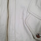 Womens Cream Sasch Faux  Coat