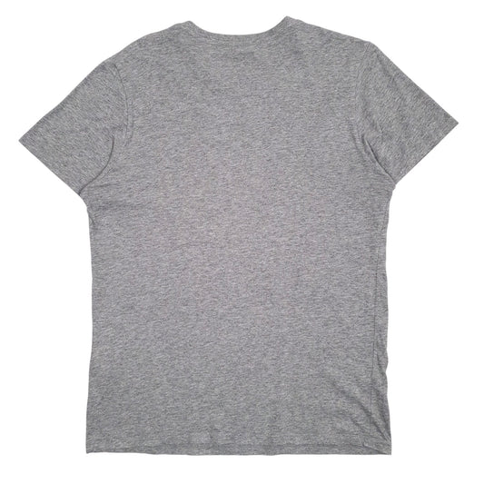 Mens Grey Levis Spellout  T Shirt