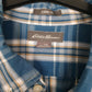 Mens Blue Eddie Bauer   Shirt