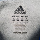 Mens Grey Adidas Spellout Hoodie Jumper