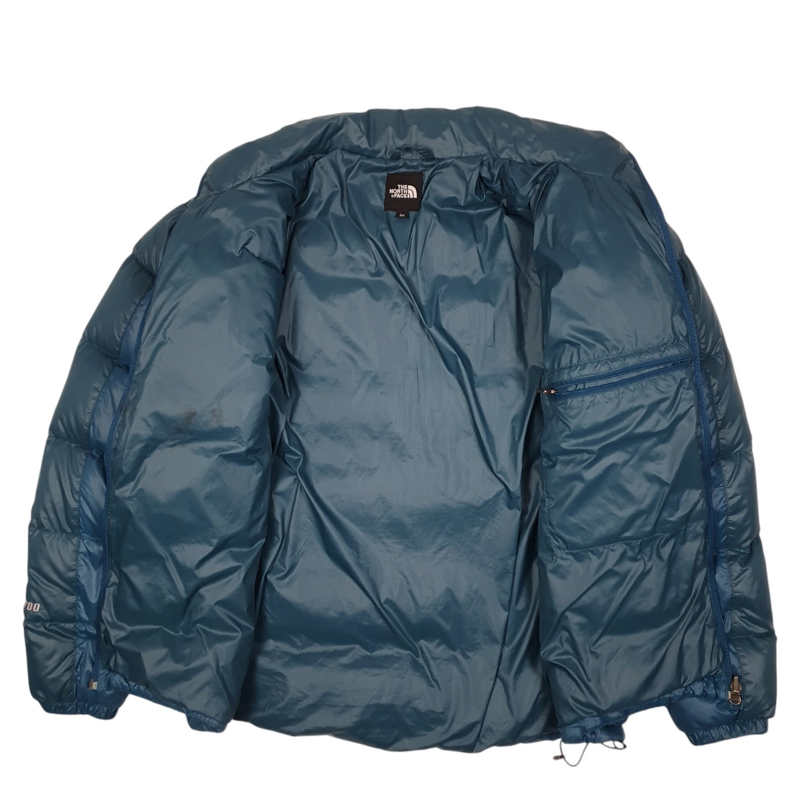 Mens Blue The North Face Nuptse  Coat