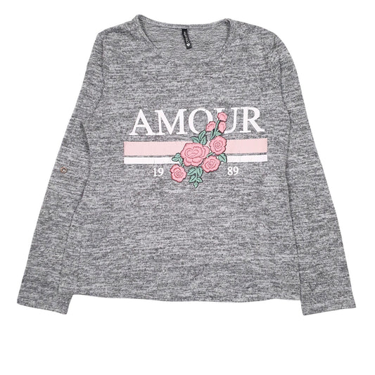 Womens Grey Chicorèe  Crewneck Jumper