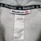 Mens Grey Reebok Spellout Hoodie Jumper
