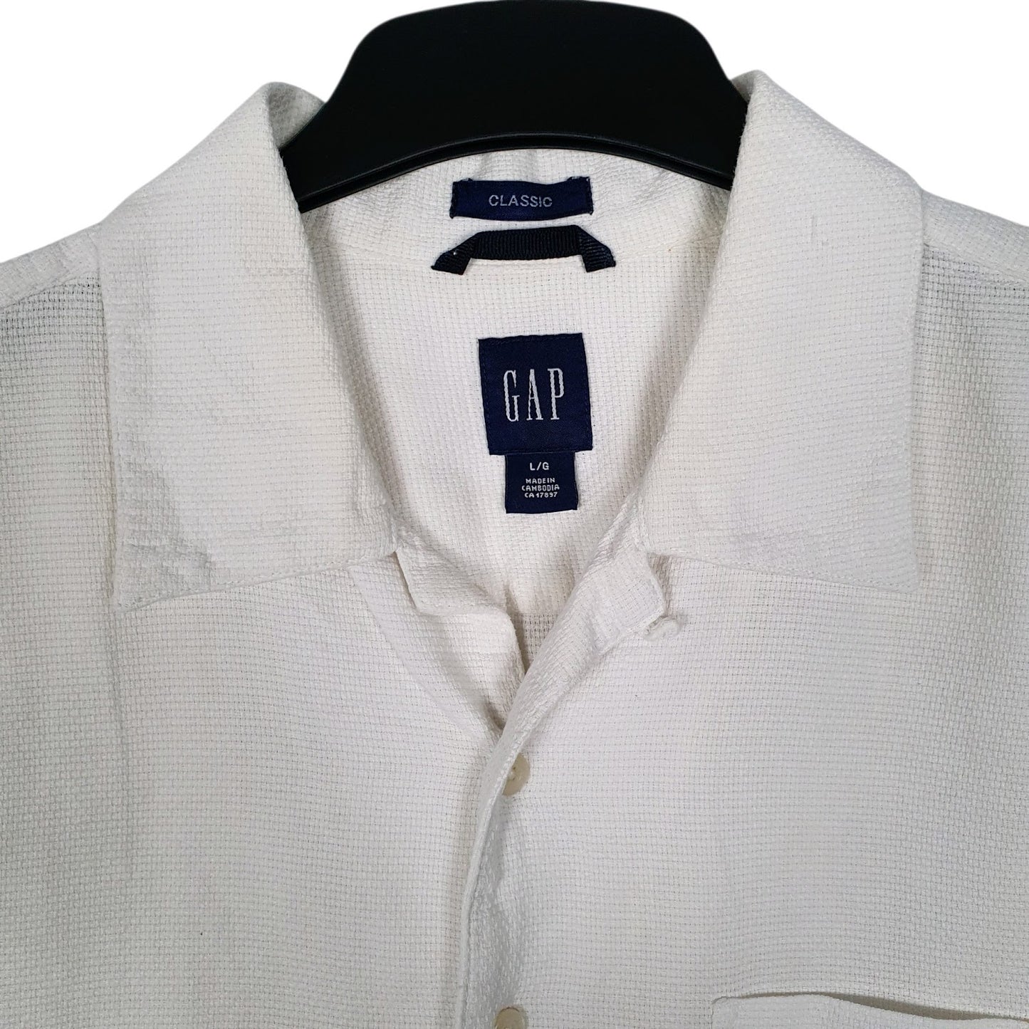 Mens White GAP   Shirt