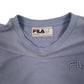 Womens Blue Fila  Crewneck Jumper