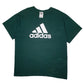 Mens Green Adidas  Short Sleeve T Shirt